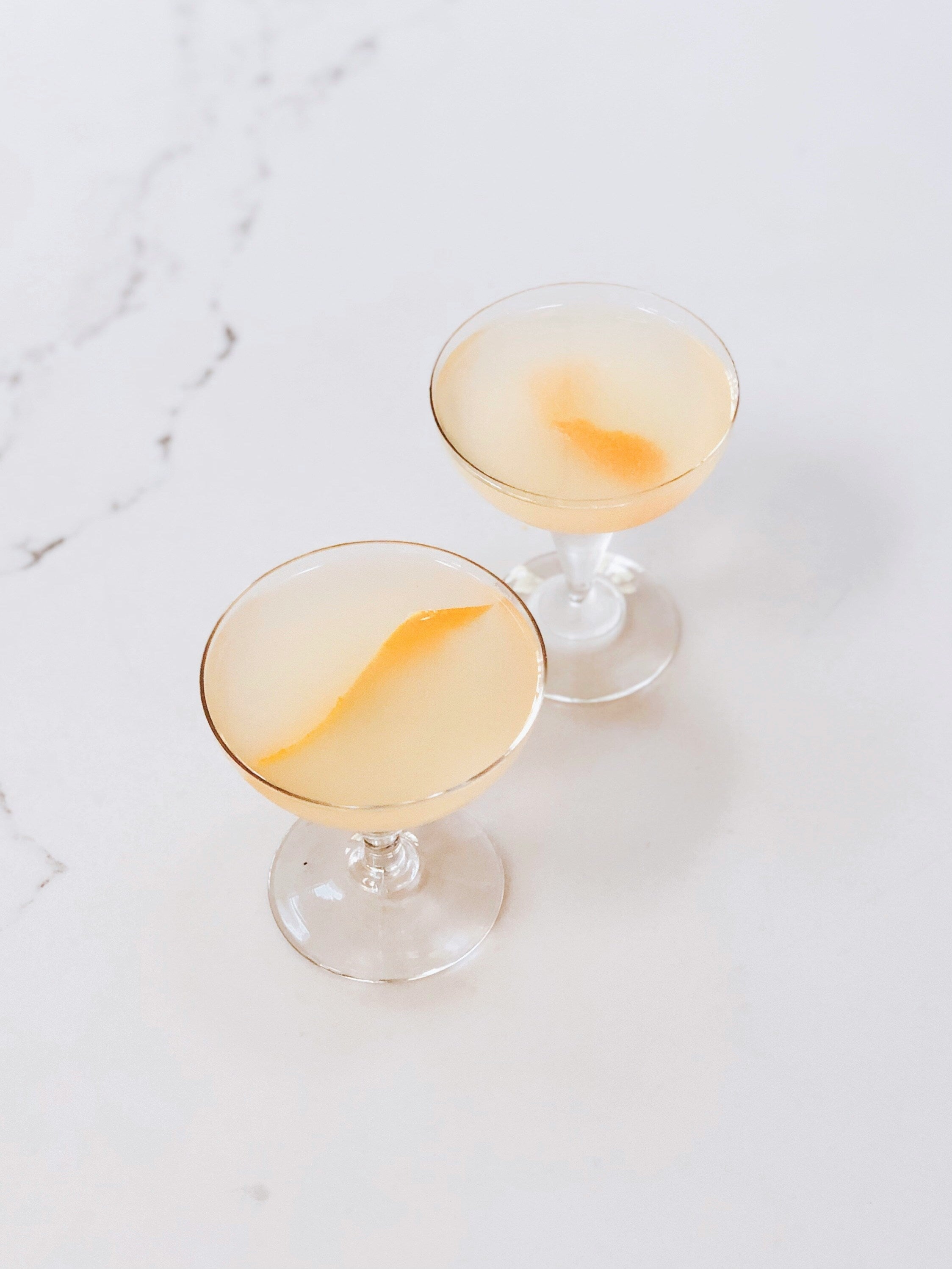 Gin & Ginger Martini - Sonoma Syrup Co.