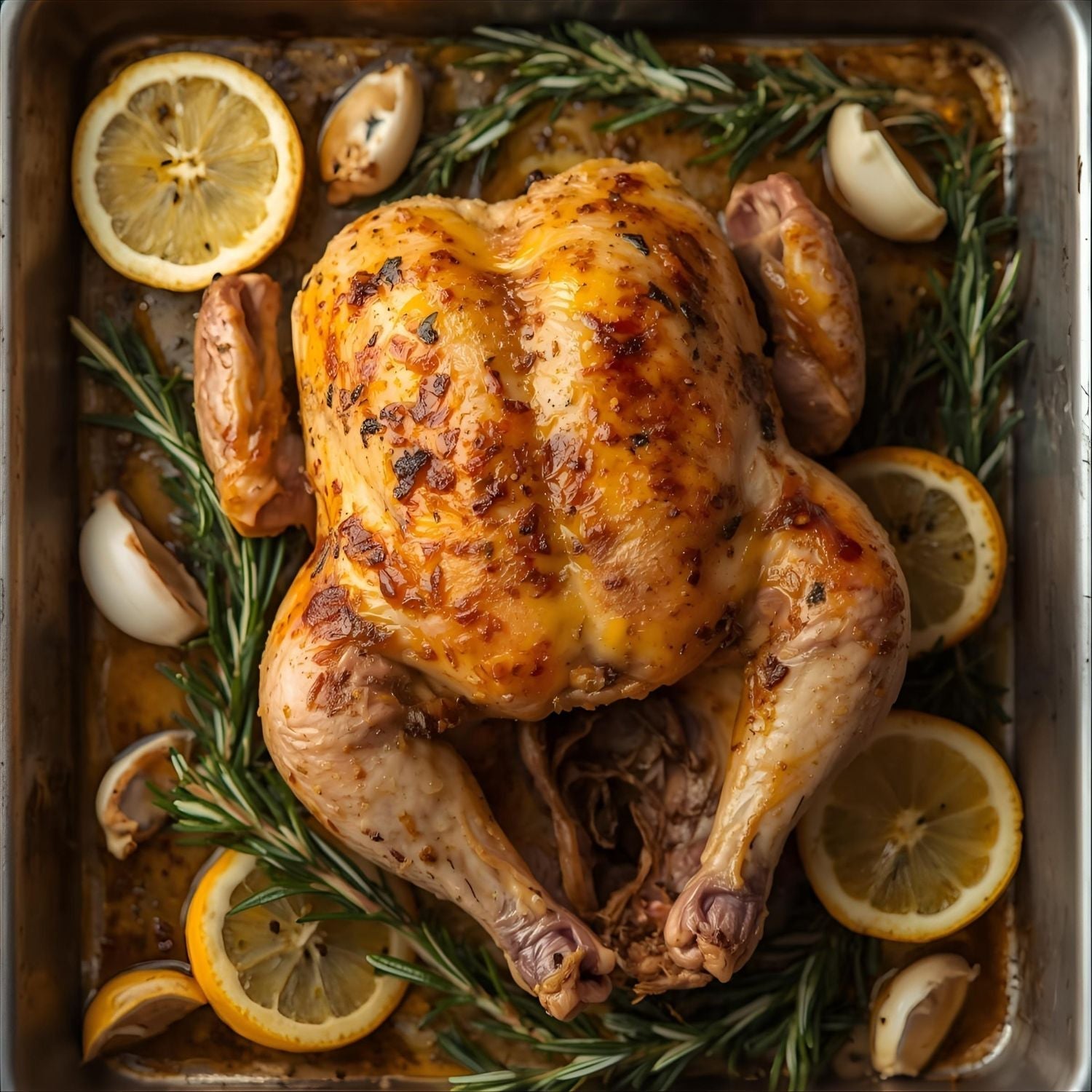Meyer Lemon Glazed Chicken - Sonoma Syrup Co.
