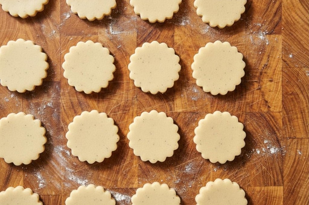 Vanilla Bean Shortbread Cookies - Sonoma Syrup Co.