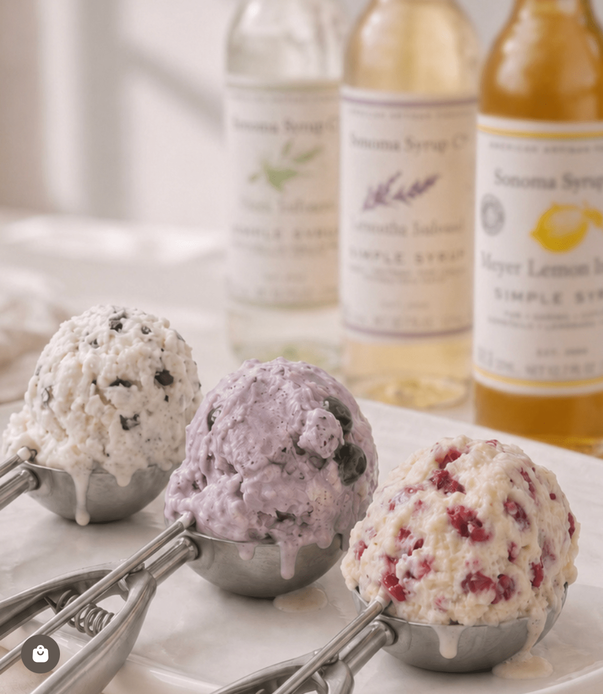 3 Homemade Ice Cream Recipes Made Better with Infused Simple - Sonoma Syrup Co.