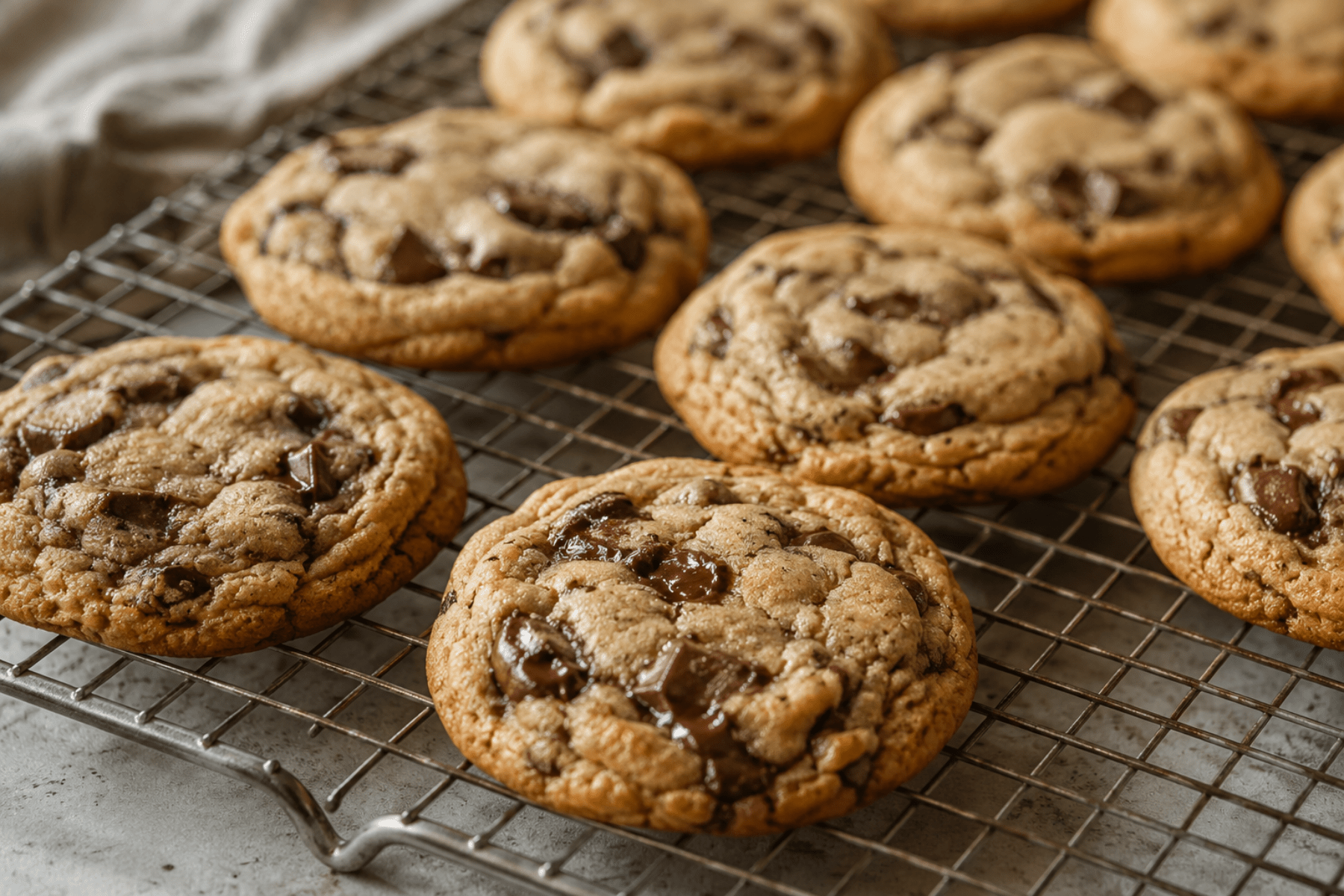 Brown Butter Chocolate Chip Cookies with Vanilla Bean Extract - Sonoma Syrup Co.