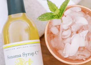 Ginger Cosmo Mocktail - Sonoma Syrup Co.