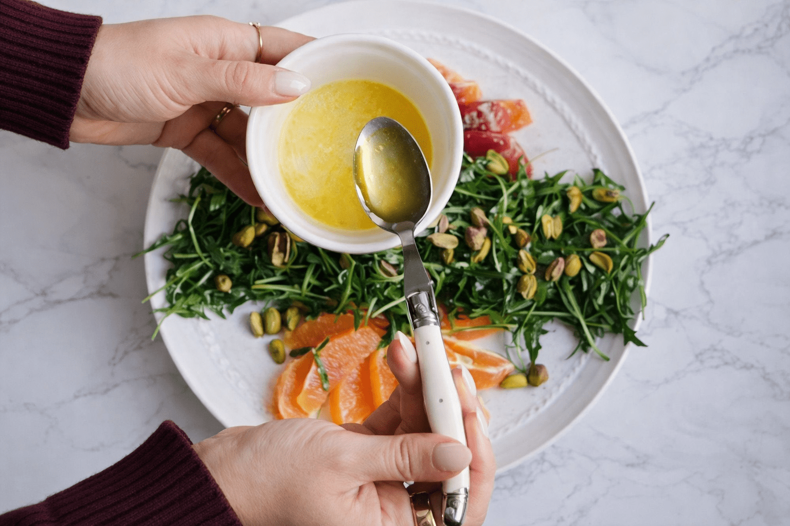 Ginger-Glazed Winter Citrus Salad - Sonoma Syrup Co.