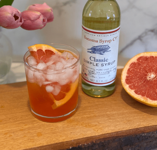 Italian Greyhound Cocktail - Sonoma Syrup Co.