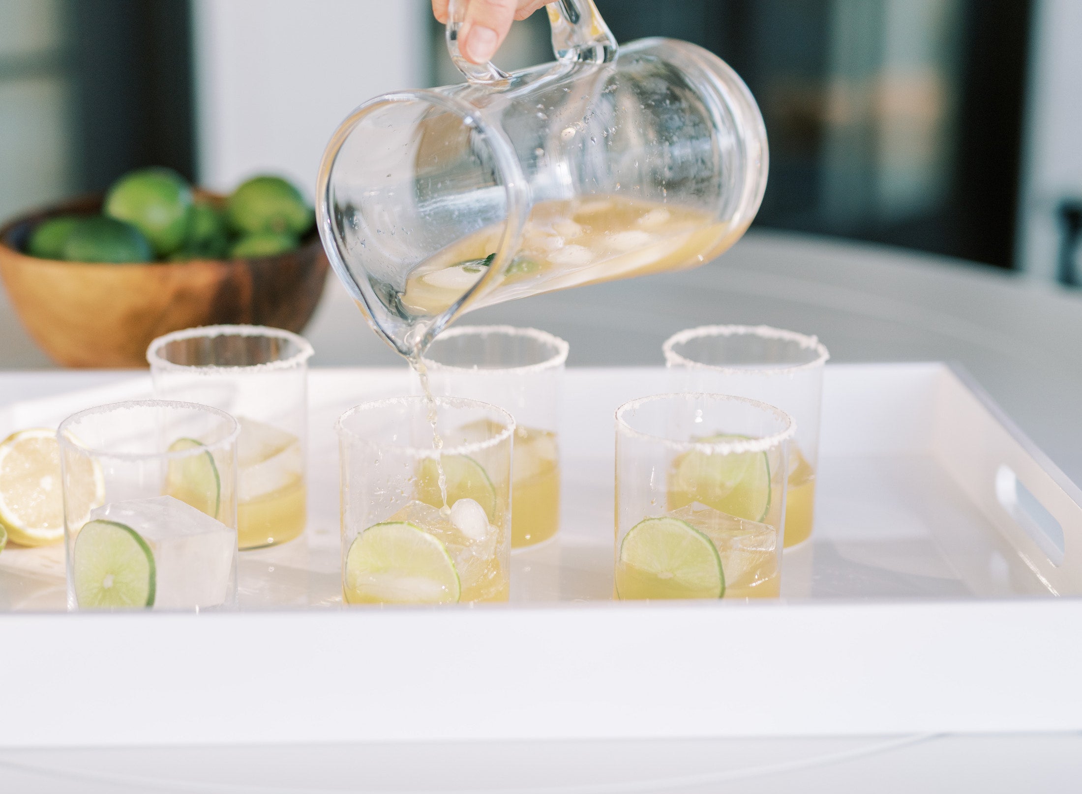 Simple Pitcher Margarita - Sonoma Syrup Co.