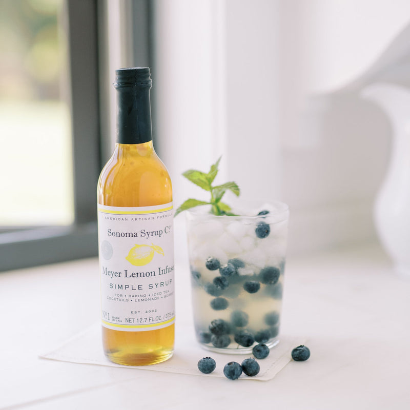 No. 1 Meyer Lemon Infused Simple Syrup - Sonoma Syrup Co.