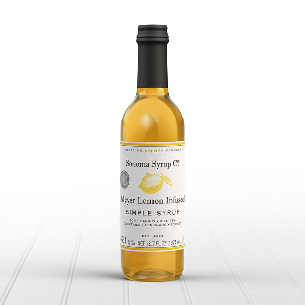 No. 1 Meyer Lemon Infused Simple Syrup - Sonoma Syrup Co.