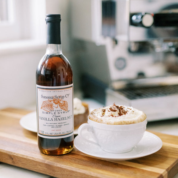 No. 12 Hazelnut Infused Simple Syrup - Sonoma Syrup Co.