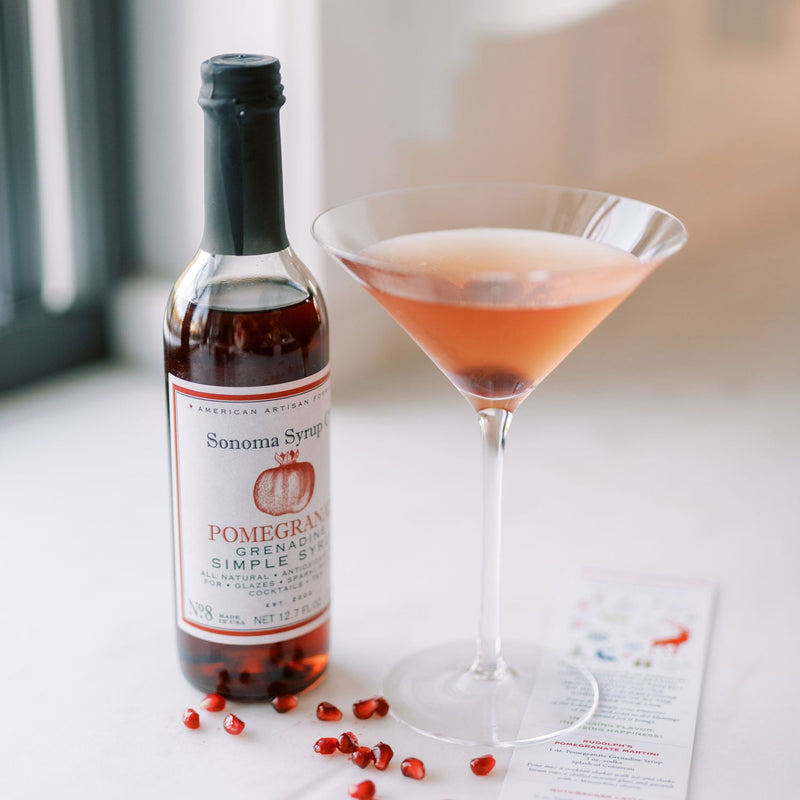 No. 8 Pomegranate Simple Syrup - Sonoma Syrup Co.