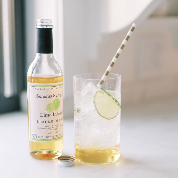 No. 9 Lime Infused Simple Syrup - Sonoma Syrup Co.